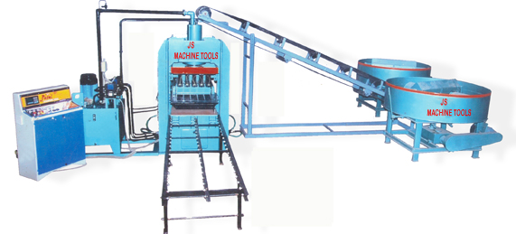Model No : Fully Automatic Fly Ash Bricks Machine With Vibro